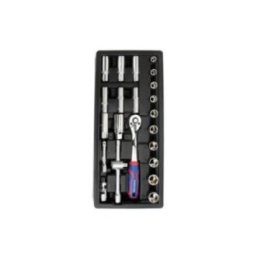LLAVE DE CARRACA Y VASOS 3/8 pulg… · EL3-21499 | HogarLider