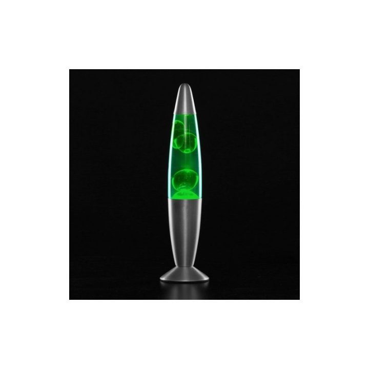 LÁMPARA DE LAVA MAGMA 25 W COLOR VERDE | HogarLider