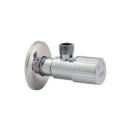 VÁLVULA ESCUADRA CERÁMICA ½ pulg x 3/8 pulg | HogarLider