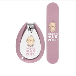 Beter Lote Minicure Bebé Rosa 2 Piezas | HogarLider