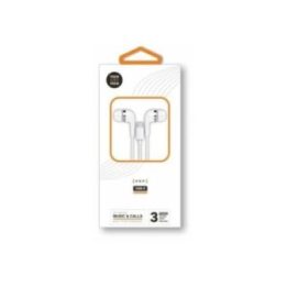 AURICULARES HOP CON CONECTOR USB-C BLANCOS | HogarLider