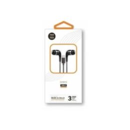 AURICULARES HOP CON CONECTOR USB-C NEGROS | HogarLider