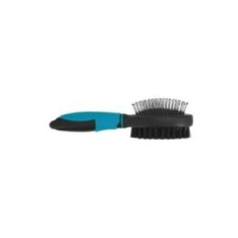 CEPILLO DOBLE DOG BARBER NYLON-METÁLICO PEQUEÑO | HogarLider