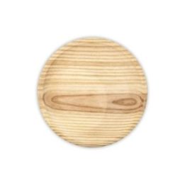 PLATO DE MADERA ESPECIAL PARA PULPO Ø22 cm | HogarLider