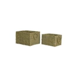 CESTA MARRÓN CON 2 ASAS, SET DE 2 uds | HogarLider