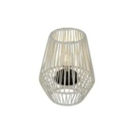 FAROLILLO SOLAR BLANCO, Ø22 x 25 cm | HogarLider