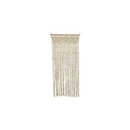 CORTINA DE MACRAMÉ BEIGE CON BARRA… · EL3-69020 | HogarLider