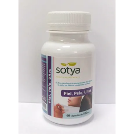 Sotya Pelo Piel y Uñas 520 Mg 60 Caps | HogarLider