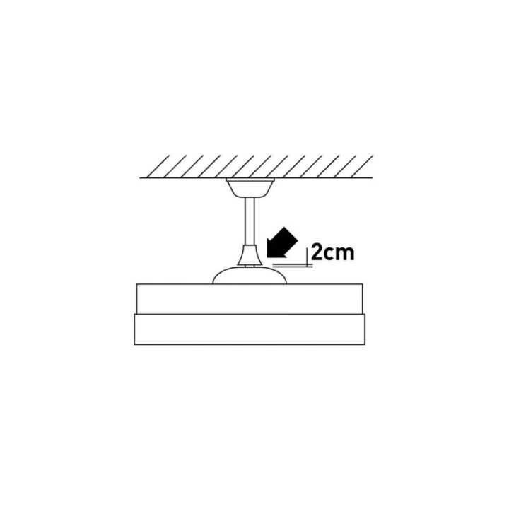 VENTILADOR DE TECHO 3CCT Ø107 cm, PLATEADO | HogarLider