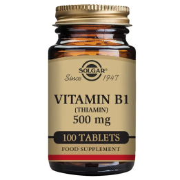 Solgar Vitamina B1 500mg 100 Cápsulas | HogarLider