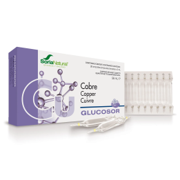 Soria Glucosor Cobre 28 Ampolllas X 2ml | HogarLider