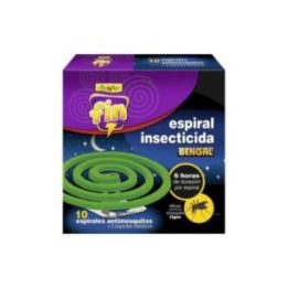 ESPIRAL INSECTICIDA, FIN, 10 uds + 2 soportes | HogarLider