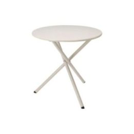 MESA DE ACERO PLEGABLE, BEIGE, Ø48 x 48 cm | HogarLider