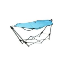 HAMACA PLEGABLE CON SOPORTE 240 x 80 x 75 cm | HogarLider