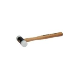 MARTILLO DE NYLON CON MANGO DE MADERA, Ø44 mm | HogarLider