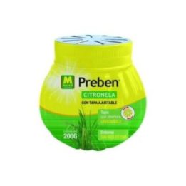 GEL CON CITRONELA TAPA GRADUABLE, PREBEN, 200 g | HogarLider