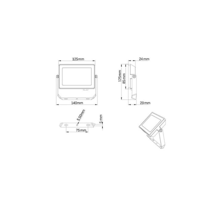 PROYECTOR 20 W 1900 lm 6500 K IP65 | HogarLider