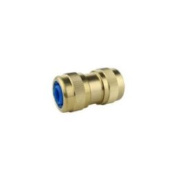 CONECTOR RÁPIDO DE MANGUERA DE LATÓN STOP ¾ pulg | HogarLider