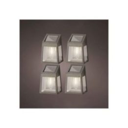 SET DE 4 APLIQUES DE PARED SOLAR LED 898174 | HogarLider