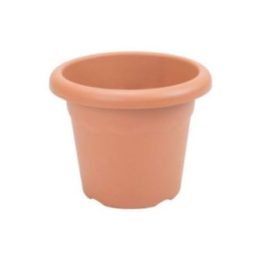 MACETA DE INYECCIÓN COLOR TERRACOTA Ø20 cm | HogarLider