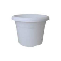 MACETA DE INYECCIÓN COLOR BLANCO Ø30 cm | HogarLider