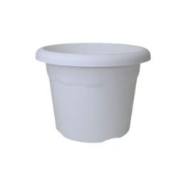 MACETA DE INYECCIÓN COLOR BLANCO Ø35 cm | HogarLider