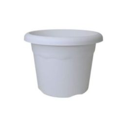 MACETA DE INYECCIÓN COLOR BLANCO Ø40 cm | HogarLider