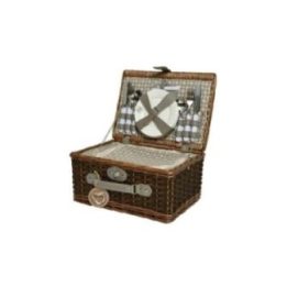 CESTA DE PICNIC COMPLETA 40 x 28 x 20 cm | HogarLider