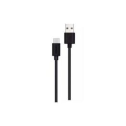 CABLE USB-A A USB-C 1,2 m NEGRO | HogarLider