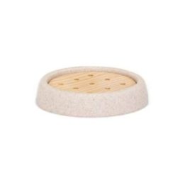 JABONERA ARENISCA Y FRESNO Ø10,5 x 2 cm | HogarLider