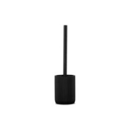 ESCOBILLERO WC RESINA NEGRO MATE Ø9,5 x 36 cm | HogarLider
