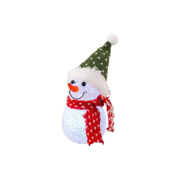 MUÑECO DE NIEVE CON MICROLED, USO… · EL3-71567 | HogarLider