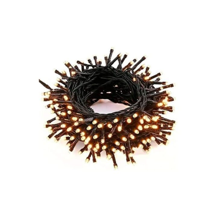 GUIRNALDA 4008 LED BLANCO CÁLIDO CABLE NEGRO | HogarLider
