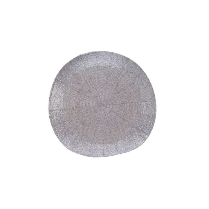 SALVAMANTEL REDONDO Ø35 cm PLATEADO | HogarLider