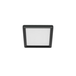 PLAFÓN CUADRADO NEGRO VALEN, 13 W… · EL3-30237 | HogarLider