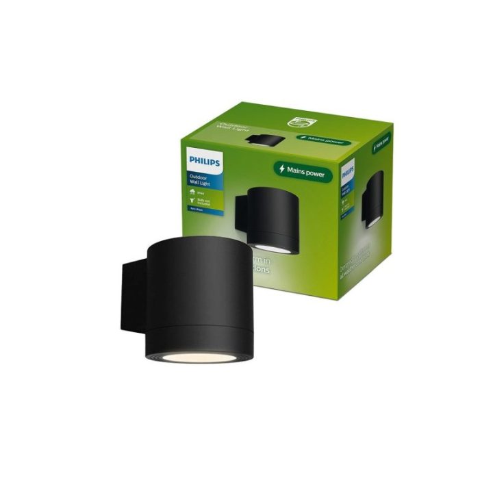 APLIQUE DE EXTERIOR LED FYLX 5 W, NEGRO | HogarLider