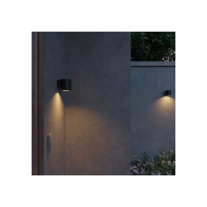 APLIQUE DE EXTERIOR LED FYLX 5 W, NEGRO | HogarLider
