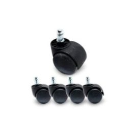 RUEDAS SILLA GAMER, PACK 5 uds | HogarLider