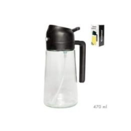 ACEITERA 2 EN 1 ANTIGOTEO/ SPRAY, NEGRA, 430 ml | HogarLider