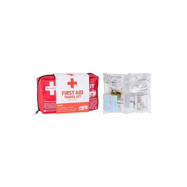 KIT PRIMEROS AUXILIOS 40 piezas, 22 x 7 x 13 cm | HogarLider