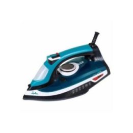 PLANCHA DE VAPOR CERÁMICA, AZUL Y BLANCA, 2400 W | HogarLider