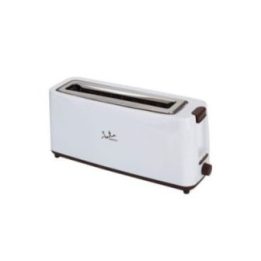 TOSTADORA RANURA ANCHA 900 W, BLANCA-MARRÓN | HogarLider