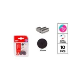 IMANES DE SUJECIÓN Ø20 mm, 10 uds, BLISTER | HogarLider