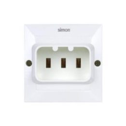 BASE EMPOTRAR BIPOLAR + T 25A BLANCO | HogarLider