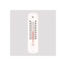 TERMÓMETRO DE PLÁSTICO, 19 cm, BLANCO | HogarLider