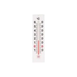 TERMÓMETRO DE PLÁSTICO, 14 cm, BLANCO | HogarLider