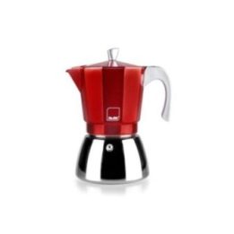 CAFETERA EXPRESS ELBA ROJA, 3 TAZAS | HogarLider