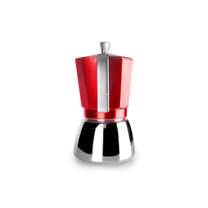 CAFETERA EXPRESS ELBA ROJA, 3 TAZAS | HogarLider