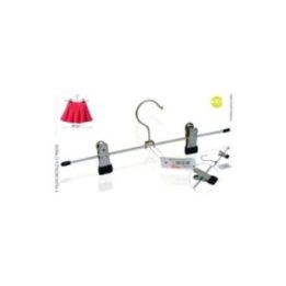 PERCHA METÁLICA CON PINZAS 30 cm | HogarLider