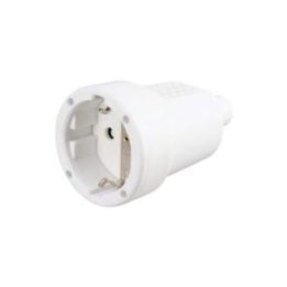 BASE AÉREA GOMA SCHUKO 2P+T 16A 250V~, BLANCA | HogarLider